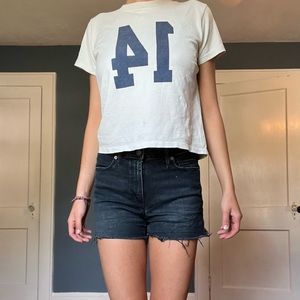 Women’s S 26 Wild Fable Black Jean Shorts